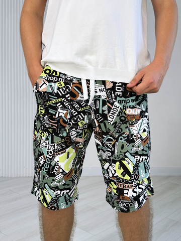 Шорты для мальчика подростковые "Буквы"