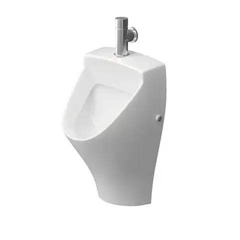 Писсуар Лаго белый с краном и сифоном с креплением
