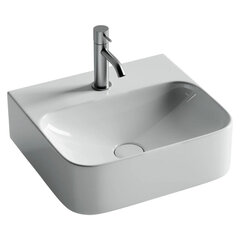Ceramica Nova Aura CN2005 Умывальник с 1 отверстием для смесителя, без перелива, 43x39, цвет: белый фото