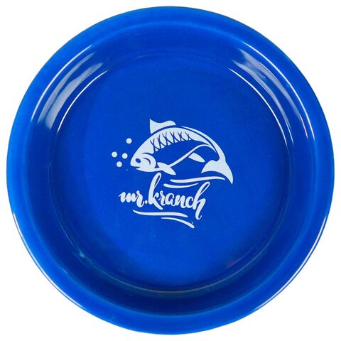 Mr.Kranch миска керамическая для кошек Форель синяя 200 мл