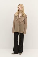 Брюки прямые на резинке