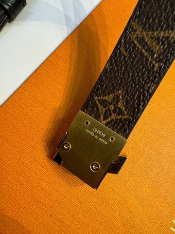 Ремень Louis Vuitton GO-14 чёрный