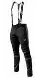 Утеплённый лыжный костюм 905 Victory Code Go Fast Blue-Black с лямками мужской