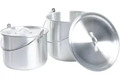 Набор котлов алюминиевых с крышкой Tramp (4,8л+9л)