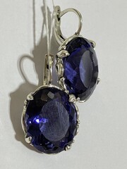 Саломея (серьги из серебра)