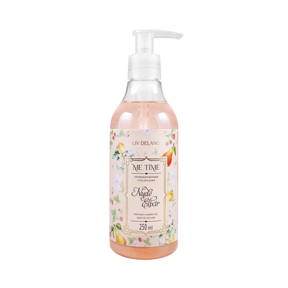 Liv-delano ME TIME Гель для душа парфюмированный Nude Elixir, 250 мл