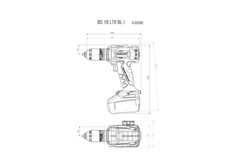 BS 18 LTX BL I Аккумуляторная дрель-шуруповерт (602350650)