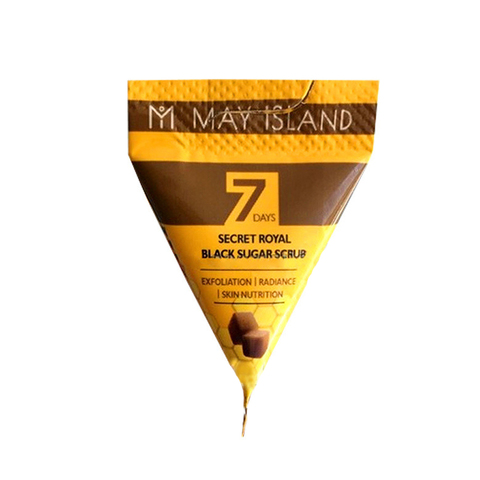 MAY ISLAND Скраб с черным сахаром 7days SECRET ROYAL BLACK SUGAR SCRUB (V1) 5g)