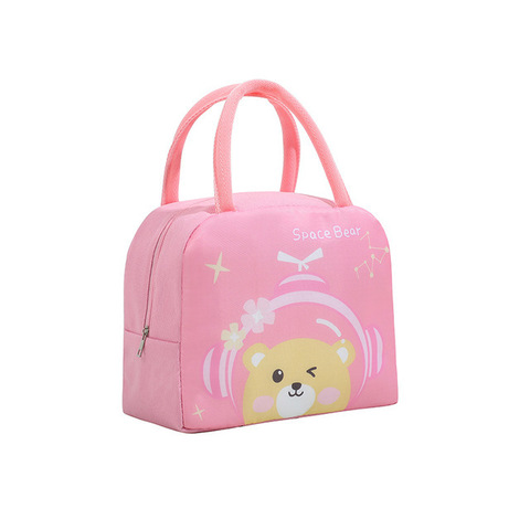 Yemək çantası \Ланчбокс \ Lunch box Space Bear pink