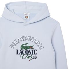 Куртка теннисная Lacoste Sportsuit Roland Garros Edition Sport Sweatshirt - light blue