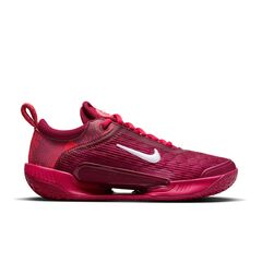 Женские теннисные кроссовки Nike Zoom Court NXT HC - noble red/white/ember glow