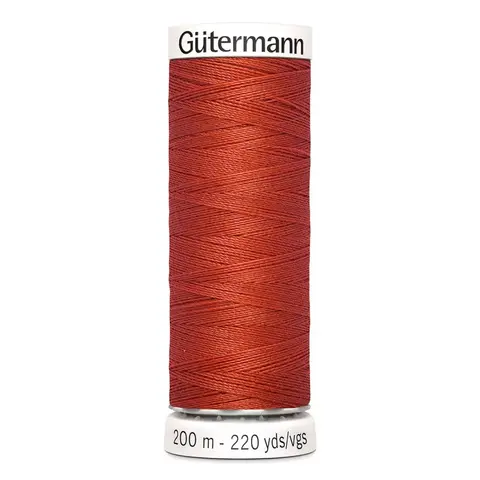 Нить Sew-All 200 м, Gutermann, 589 кирпичный
