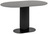 Стол обеденный Snow 130х80 см чёрный керамика