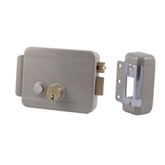 Замок электромеханический VE042GR L (серый)