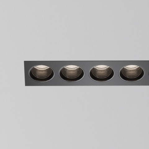 Встраиваемый светодиодный светильник Maytoni Points DL065-20W3-6K-TRS-B