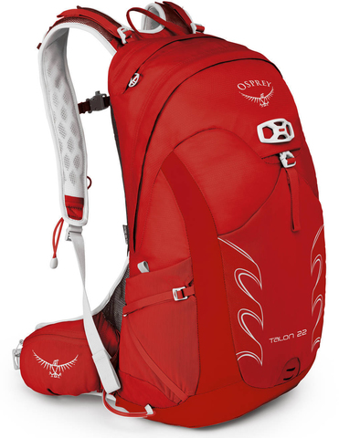 Картинка рюкзак туристический Osprey Talon 22 Martian Red - 1