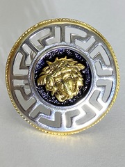 Медуза (кольцо из серебра)