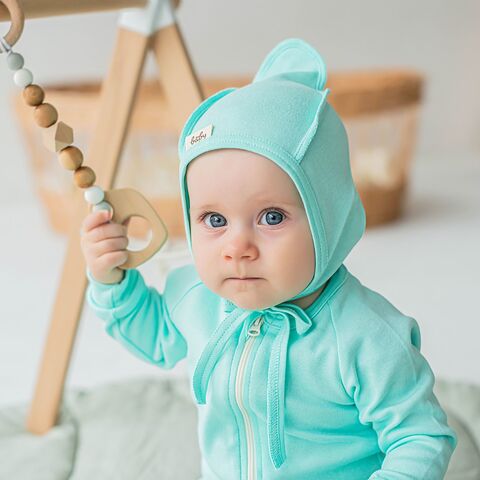 Baby hat 0-3 months - Sweet Mint