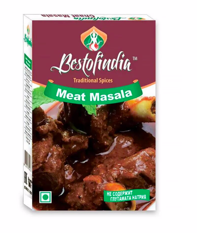 Приправа Мит масала (для мяса) / Bestofindia, 100 г. BOX