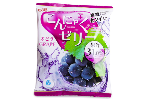 Желе Конняку с соком винограда, 96г