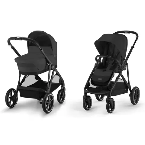 Детская коляска Cybex Gazelle S 2 в 1 BLK Moon Black