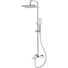BelBagno ARDENTE-VSCM-CRM ARDENTE Душевая стойка со смесителем и изливом, хром ARDENTE-VSCM-CRM фото