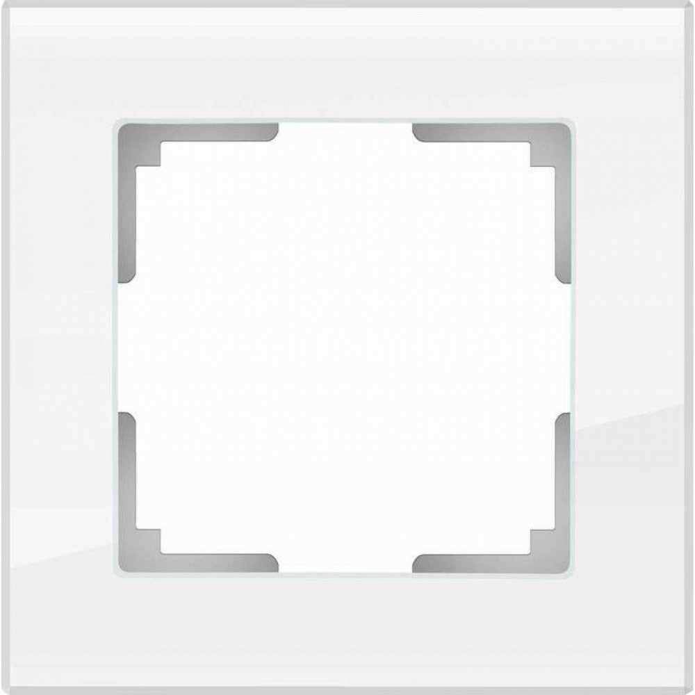 Werkel Рамка W0011101 (WL01-Frame-01) белое стекло