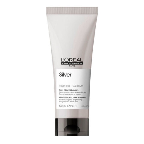 L'Oreal Professionnel Silver Conditioner Neutralising Cream - Смываемый уход для осветленных и седых волос