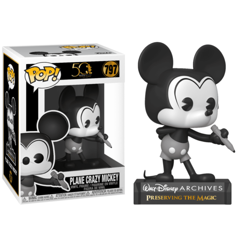 Фигурка Funko POP! Disney Archive: Plane Crazy Mickey (797)