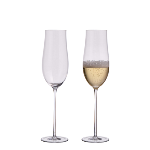 Набор из 2-х бокалов для шампанского Champagne  220 мл, артикул 1800-05-2. Серия Balance