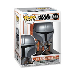 Funko POP! Star Wars. The Mandalorian: Mandalorian with Darksaber (663)