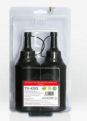 Заправочный комплект Pantum TN-420X для Pantum P3010/P3300/M6700/M6800/M7100/M7200, черный. Ресурс 2 емкости на 3000 стр. (с чипом)