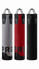 Боксерский мешок FILIPPOV Ø35 180см/35см/58-60кг, черный