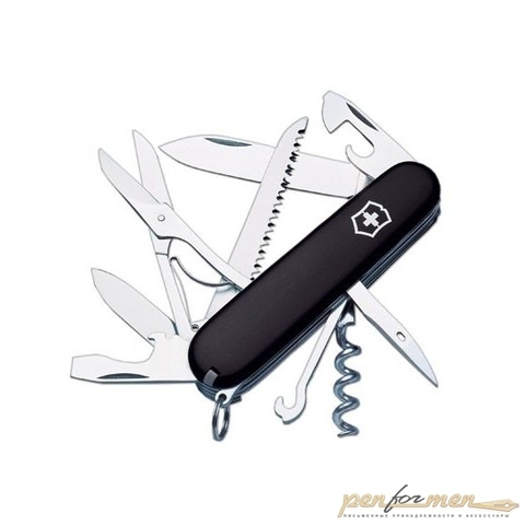 Нож перочинный Victorinox Huntsman 91мм 15 функций черный (1.3713.3)