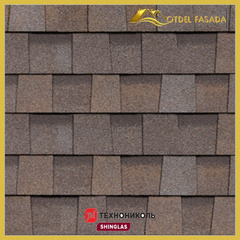 Гибкая черепица ТехноНиколь SHINGLAS Джаз Сицилия 2м2 (Двухслойная)