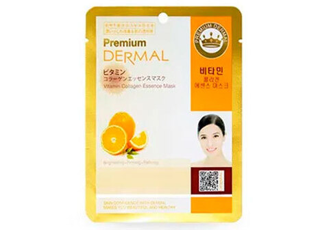 Маска с коллагеном и витамином С "Dermal", 23г