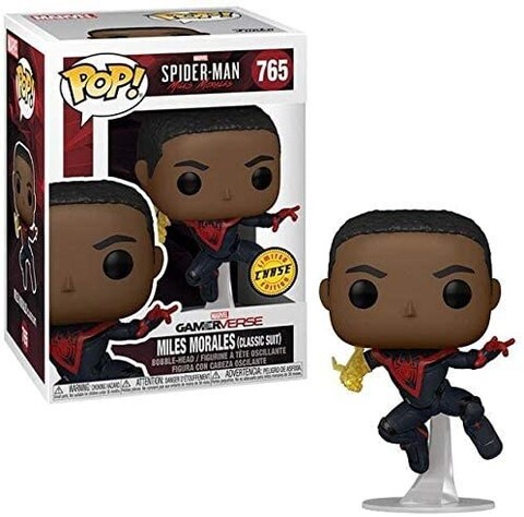 Фигурка Funko POP! Marvel. Spider-Man: Miles Morales (Classic Suit) (Chase Exc) (765)