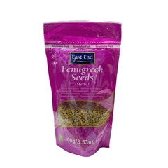 Специя Пажитник семена East End Fenugreek seeds (Methi) Метхи, шамбала, фенугрек Doy-pack Zip-lock 100 г