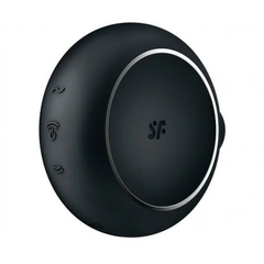 Воздушный клиторальный стимулятор с вибрацией Satisfyer Pro To Go 3, черный