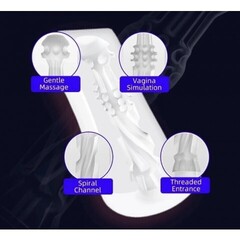 Мастурбатор Yumi от DryWell (эффект минета)