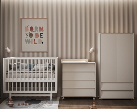 Детская Кроватка Cambridge белый