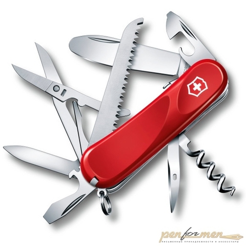 Нож перочинный Victorinox Junior 85мм 15 функций красный (2.3913.SKE)