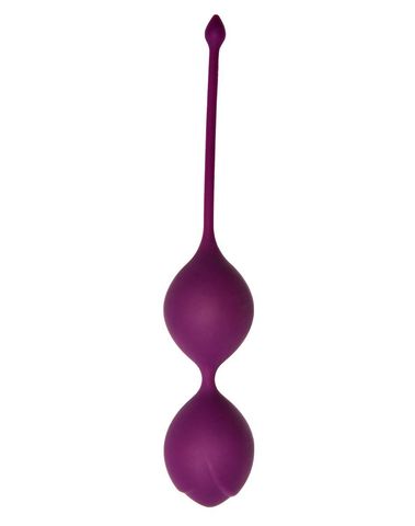 Фиолетовые вагинальные шарики Кегеля со смещенным центом тяжести Delta - Le Frivole Lyra collection 05533