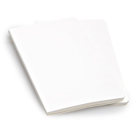 Набор 2 блокнота Moleskine Volant Pocket, цвет белый, без разлиновки