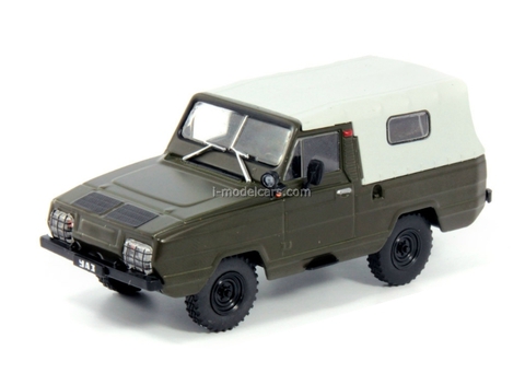 UAZ-3907 Jaguar khaki 1:43 DeAgostini Auto Legends USSR #144