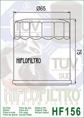 Фильтр масляный Hiflo Filtro HF156