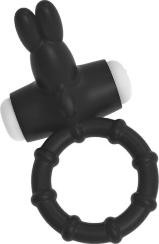 Черный эрекционное кольцо с вибрацией Ring Venny-Penny - Bradex SX 0029