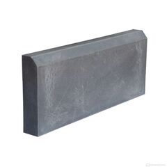 Бордюр полимерпесчаный черный 500*250*50