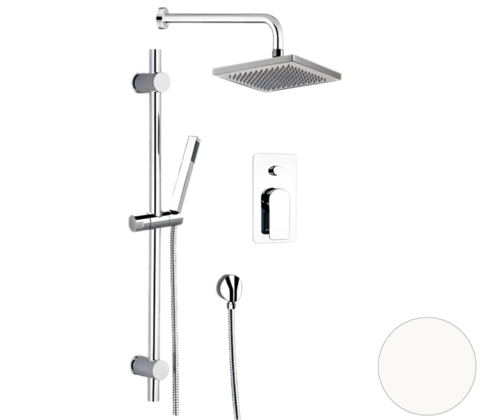 Remer I09S07OBO Душевая система Remer Infinity I09S07OBO, белый матовый