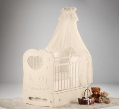 Кровать Островок уюта Слоненок Слоновая кость